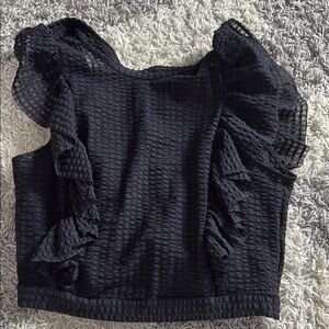 Anthropology Ruffled Women's Top